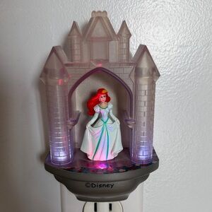 Disney Castle Night Light with Princess Aerial!